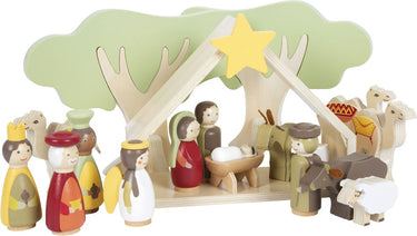 Small foot - houten kerstkribbe speelset