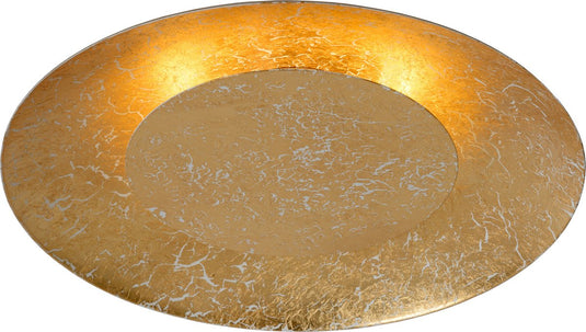 Lucide foskal - plafonnière (plafondlamp) - ø 34,5 cm - led - 1x12w 2700k - messing