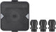 Attema kabeldoos m20 - zwart - 3 wartels - ip65