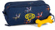 Stones and bones rowan 2.0 - etui - pennenzak voor kinderen - 3 vakken - yeehaw - indigo