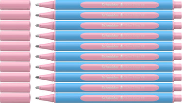 Schneider schrijfwaren schneider balpen - slider edge pastel - xb - pastel rose - 10 stuks - s-152229-10