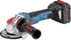 Bosch professional gwx 18v-10 sc accu haakse slijper 125mm x-lock 18v 5,5ah in l-boxx - 06017b0402