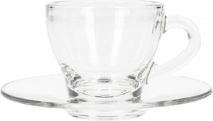Bialetti - classic - set of 2 glass cups for espresso
