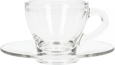 Bialetti - classic - set of 2 glass cups for espresso