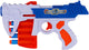 Eddy toys bullseye doelspel - dartpistool met foam darts en doelwit - vanaf 6 jaar