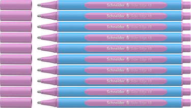 Schneider schrijfwaren schneider balpen - slider edge pastel - xb - pastel lila - 10 stuks - s-152228-10