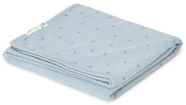 Little dutch ledikant deken - blauw - essentials