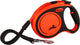 Flexi rollijn xtreme tape leash - l - orange
