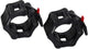 Tunturi olympic lock jaw collars - halterstangsluiters - paar - zwart