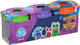 Eddy toys kleiset 3x55g - kleiset met 3 potjes boetseerklei - dough playset voor kinderen 18+ maanden - klei speelset met verschillende kleuren - 1 willekeurige kleur combinatie