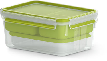 Tefal masterseal to go - lunchbox xl - 2,2l - inclusief bestek - luchtdicht