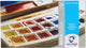 Van gogh aquarelverf set in kunststof etui met 24 kleuren in halve napjes
