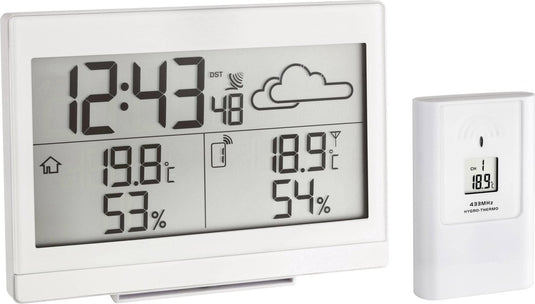 Tfa dostmann draadloos weerstation casa 35.1135.02 wit