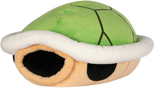 Tomy mario kart mocchi-mocchi mega knuffel figure green shell 19 cm knuffeles