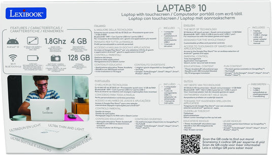 Lexibook laptabâ®: mijn eerste echte computer met touchscreen