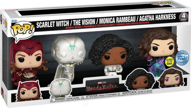 Funko pop! marvel - wandavision 4-pack exclusive glows in the dark