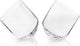 Viski rolling whiskeyglas - kristal - 354ml - 2 stuks