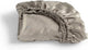 Cinderella - sundays - hoeslaken - 100% katoen-satijn - 180x210 cm - tot 25 cm - taupe