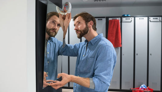 Tesa powerbond mirror dubbelzijdige montagetape voor spiegels badkamer vochtbestendig – 5m x 38mm