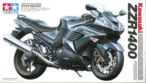 Tamiya modelbouwpakket auto - 14111 kawasaki zzr 1400 ninja zx-14 stre. plastic - 1:12 - modelbouw