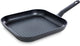 Bk easy induction grillpan 26x26cm - pfas-vrije antikleeflaag - grillpan inductie - keramische pan - ovenbestendig tot 160°c - koudgrepen - zwart