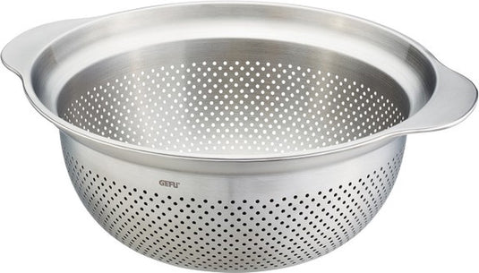 Gefu premio vergiet 27 cm – rvs – 3-in-1 – voor afgieten, wassen en stomen