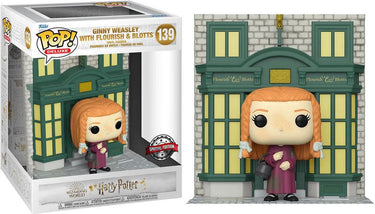 Funko pop! deluxe: harry potter - ginny weasley with flourish blotts