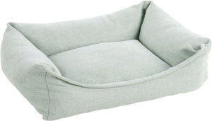Flamingo orthopedische hondenmand – orthopedisch hondenbed – premium line – pure luxe hondenbed 65 x 50 x 20 cm – extra memory foam voor maximaal comfort – baldar mand groen