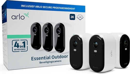 Arlo beveiligingscamera vmc3350-100eus zwart batterij
