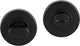 Differnz | wc rozet | zwart | rond | 53mm