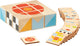 Goki puzzel - spel - 9 blokken - 25 patronen - hout - 3 jaar
