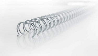 Gbc wirebind 11mm zilver d100x