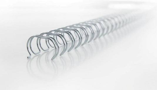 Gbc wirebind 11mm zilver d100x