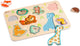 Classic world klassieke houten dierenpuzzel uit de wereld - uni