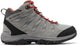 Columbia redmond iii mid waterproof dames wandelschoenen - steam, red coral