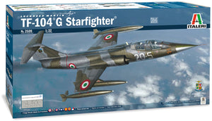 Italeri modelbouwpakket vliegtuigen - 2509 tf-104 g starfighter (nl decals) plastic - 1:32 - modelbouw