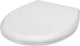 Wenko wc bril gubbio - antibacterieel wit duroplast - easy-close softclose sluiting - fix-clip afklikbare bevestiging in rvs - belastbaar tot 350 kg - toiletbril - toiletzitting - wit