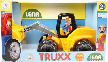Lena bulldozer truxx jongens 37 x 16 x 22 cm zwart geel