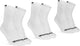 Gripgrab - lightweight sl 3pack performance zomer fietssokken 3 paar coolmax wielersport sokken regular cut - wit - unisex
