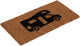 Bo-camp - deurmat - 100% kokosvezel - camper - 25x50 cm