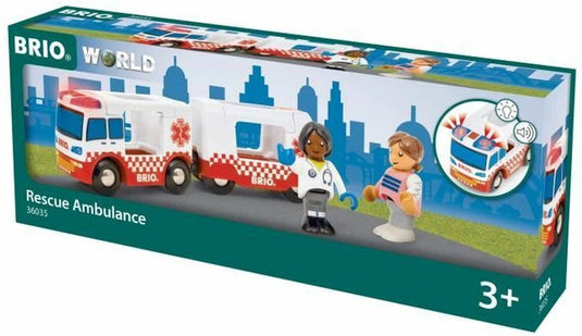 Brio ambulance - 4-delig