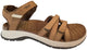 Teva w tirra sport leren dames sandalen - tan