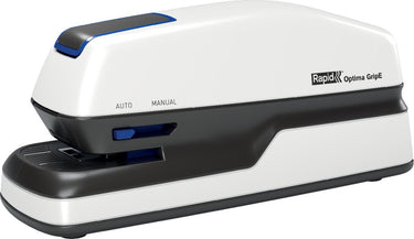 Rapid contactloze elektrische nietmachine optima gripe - nietcapaciteit tot 20 vel - wit