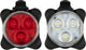 Get go led fietsverlichting set oplaadbaar - tri- led 45 -