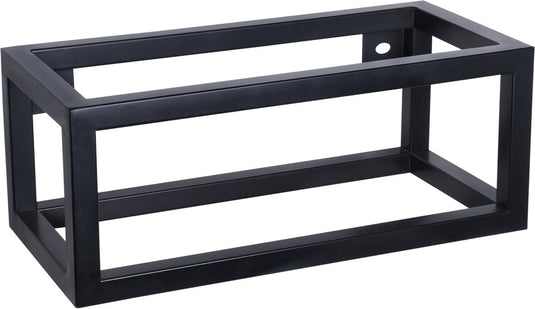 Differnz handdoekrek voor fontein 37.5 x 18.5 cm powder coated steel zwart