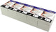 Kangaro kladblok - 6,75,x 11cm - grijs - 50 stuks