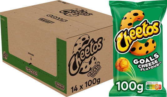 Cheetos goals cheese - chips - 14 x 100 gram