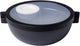Mepal vita bento lunchbowl - 5 vakken waarvan 3 uitneembare bakjes - bento box - salade lunchbox - nordic black