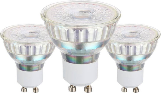 Eglo led lamp set 3 stuks - gu10 - ø 5 cm - helder - 3000k