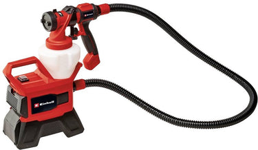 Einhell accu verfspuit te-sy 18 90 li solo - power x-change - 18 v li-ion - spuitcapaciteit: 1000 ml min - inhoudreservoir: 1200 ml - max. viscositeit: 90 din-sec - incl. 7-delige accessoireset - excl. accu en lader